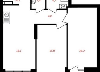 Продам 2-комнатную квартиру, 67.4 м2, Свердловская область