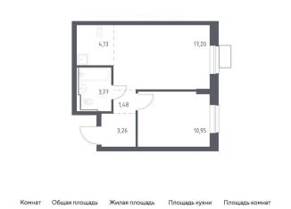 Продажа 2-комнатной квартиры, 40.8 м2, посёлок Жилино-1, жилой комплекс Егорово Парк, к3.1, ЖК Егорово Парк