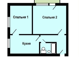 Сдаю 2-комнатную квартиру, 42 м2, Москва, улица Фабрициуса, улица Фабрициуса