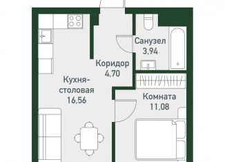 Продажа 1-ком. квартиры, 36.3 м2, Челябинская область