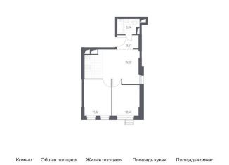 Однокомнатная квартира на продажу, 49 м2, Красногорск, жилой комплекс Спутник, к13