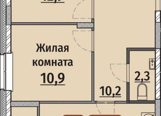 Продается 2-ком. квартира, 61.5 м2, Чебоксары, ЖК Олимп, улица Энергетиков, поз6