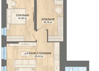 Продажа трехкомнатной квартиры, 88.8 м2, Екатеринбург, метро Чкаловская