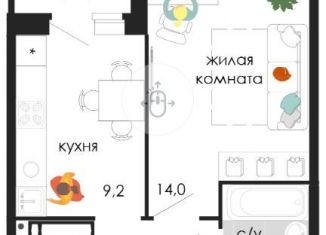 Продается 1-комнатная квартира, 32.9 м2, Пермь, Мотовилихинский район, Кузнецкая улица, 43В