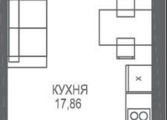 Продаю квартиру студию, 26.2 м2, поселок Семидворье