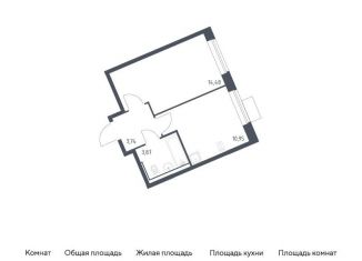 Продажа однокомнатной квартиры, 33 м2, Москва, Молжаниновский район