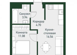 Продам 2-ком. квартиру, 36.4 м2, Челябинская область