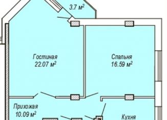 Продаю 2-комнатную квартиру, 63.1 м2, Калининградская область