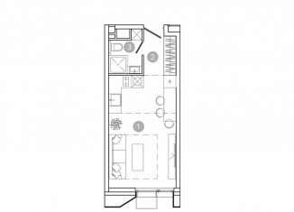 Продается квартира студия, 24.7 м2, Москва, ВАО