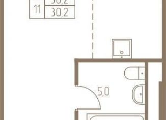 Продаю квартиру студию, 30.2 м2, Московская область