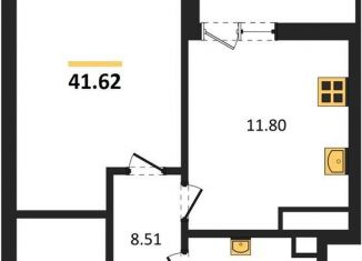 Продаю 1-комнатную квартиру, 41.6 м2, Светлогорск, Новая улица, 22к2
