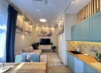 Сдается в аренду 1-комнатная квартира, 42 м2, Сочи, улица Метелёва, 1, микрорайон Яна Фабрициуса