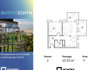 Продается двухкомнатная квартира, 64.9 м2, Москва, Долгопрудненское шоссе, 3А, СВАО