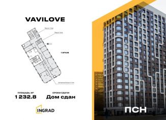 Продажа помещения свободного назначения, 1233 м2, Москва, улица Вавилова, 69А, метро Профсоюзная