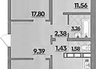 Продажа 3-комнатной квартиры, 82.5 м2, Ростов-на-Дону, улица Тимофеева, 20, ЖК Платовский