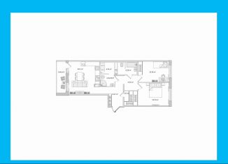Продажа 2-комнатной квартиры, 79.9 м2, Санкт-Петербург, Плесецкая улица, 24