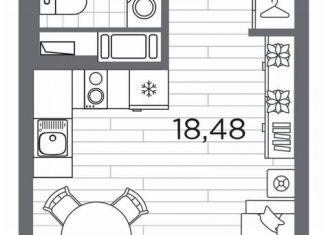 Продам квартиру студию, 27.7 м2, Санкт-Петербург, метро Горный институт