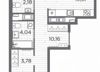 Продажа 2-ком. квартиры, 74.8 м2, Санкт-Петербург, метро Горный институт