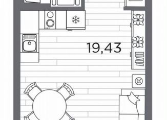 Продажа квартиры студии, 28.6 м2, Санкт-Петербург, метро Горный институт