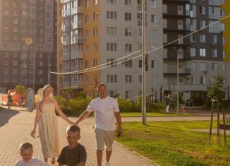 1-комнатная квартира на продажу, 39.8 м2, деревня Анкудиновка, ЖК КМ Анкудиновский Парк