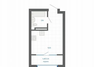 Продается квартира студия, 22.2 м2, Челябинская область