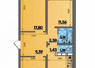 Продам 3-комнатную квартиру, 82.5 м2, Ростов-на-Дону, ЖК Платовский, улица Теряева