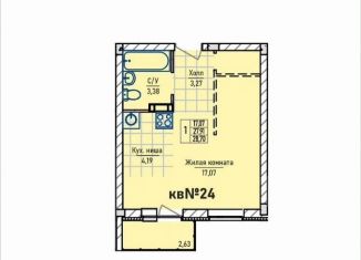 Продаю квартиру студию, 28.7 м2, сельский посёлок Новинки, Инженерный проезд, 7к2, ЖК Стрижи