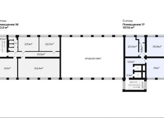 Продается помещение свободного назначения, 107.5 м2, Челябинск, улица Худякова, 10, Центральный район