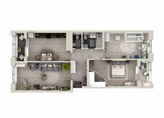 Продам трехкомнатную квартиру, 84.7 м2, Краснодар, Колхозная улица, 5/2к1, микрорайон Табачная Фабрика