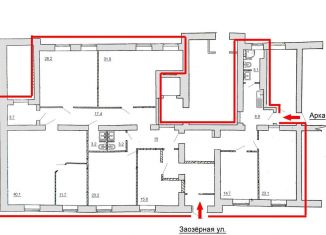 Продажа помещения свободного назначения, 263 м2, Санкт-Петербург, Заозёрная улица, 8, Московский район