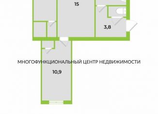 Продается 3-комнатная квартира, 43.4 м2, Беломорск, улица Портовое Шоссе, 21