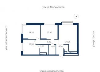 Продаю 3-комнатную квартиру, 85.8 м2, Екатеринбург, ЖК Парк Столиц