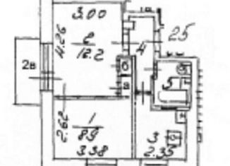 Продается 2-комнатная квартира, 35.1 м2, Москва, улица Ращупкина, станция Кунцевская