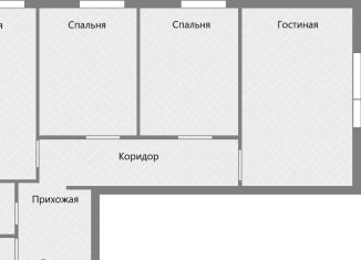 Продается трехкомнатная квартира, 72 м2, Томск, Сибирская улица, 89