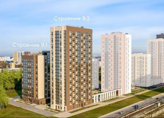 Продам 1-ком. квартиру, 45.2 м2, Москва, Амурская улица, вл1к9/1, станция Локомотив