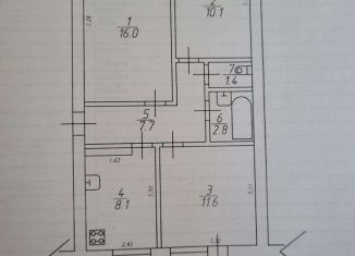 Продам трехкомнатную квартиру, 62 м2, Заинск, Шоссейная улица, 11