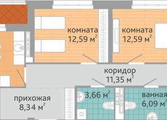 Продам трехкомнатную квартиру, 95.6 м2, Свердловская область