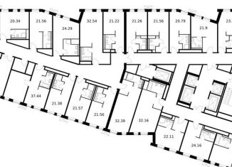 Продам квартиру студию, 21.6 м2, Санкт-Петербург, проспект Энергетиков, 6к2, муниципальный округ Малая Охта