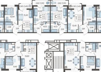 Продается 1-комнатная квартира, 23.6 м2, Краснодар, микрорайон КСК