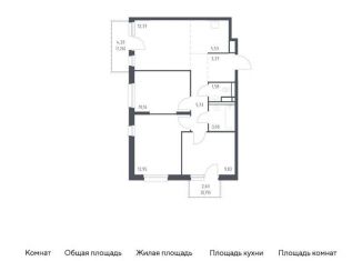 Продам 3-комнатную квартиру, 66.6 м2, Ленинградская область