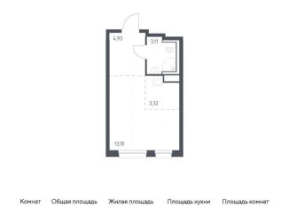 Продам квартиру студию, 24.5 м2, Ленинградская область