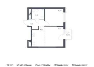 Продаю однокомнатную квартиру, 37.5 м2, Москва, Аэростатная улица, 12к3