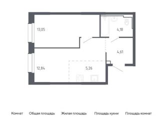 Продаю 1-комнатную квартиру, 39.9 м2, Приморский край