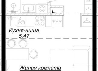 Продается квартира студия, 30.6 м2, Москва, метро Марьина Роща, 4-я улица Марьиной Рощи, 12к2