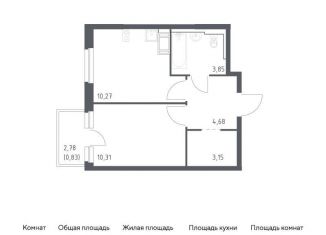 Продаю однокомнатную квартиру, 33.1 м2, Санкт-Петербург