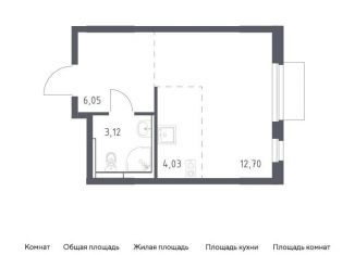 Продажа квартиры студии, 25.9 м2, Мытищи, жилой комплекс Мытищи Парк, к5