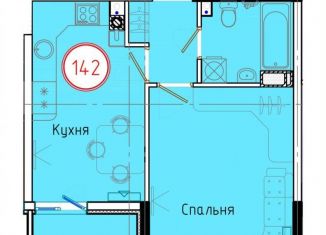 Продажа 1-комнатной квартиры, 39.9 м2, Краснодарский край