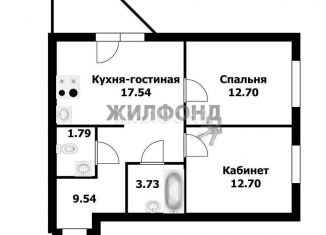 Продаю двухкомнатную квартиру, 60 м2, Новосибирск, Гурьевская улица, 177/1, метро Берёзовая роща