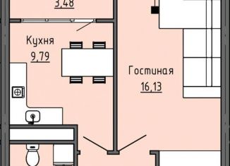 Продам 1-комнатную квартиру, 43.2 м2, Чечня, Старопромысловское шоссе, 17