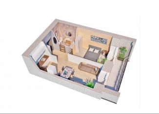 Продажа 1-ком. квартиры, 42.1 м2, Благовещенск, Северная улица